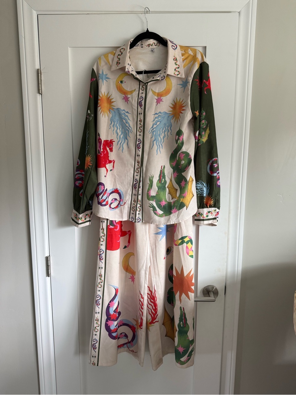 Women’s Celestial & Animal Print Set - Multicolor
